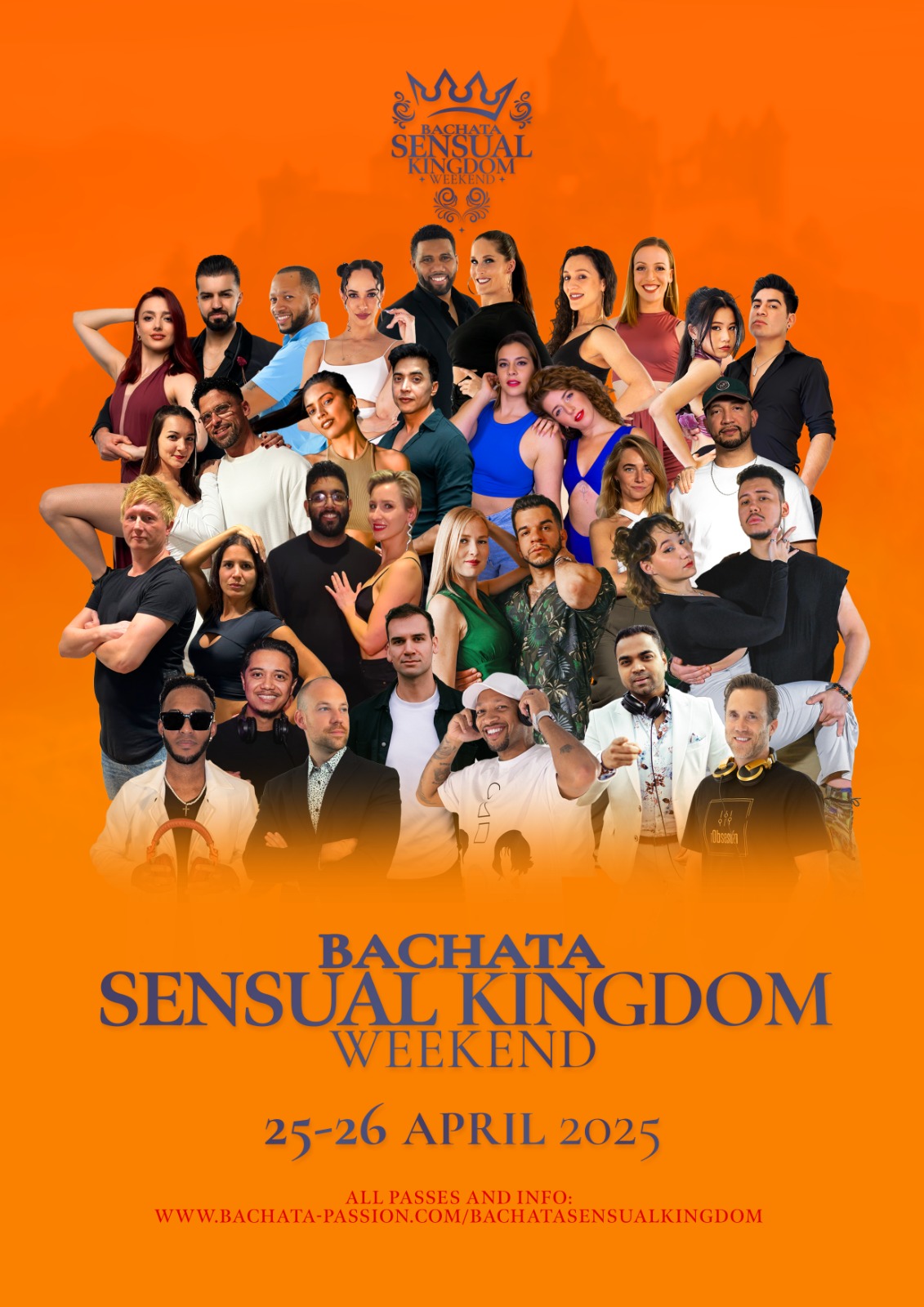 flyer Sensual Kingdom bachata festival